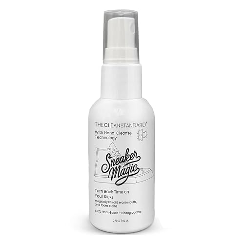 THE CLEAN STANDARD Plant-Based Shoe Cleaner Kit with Nano-Cleanse Technology - for Sneakers,...