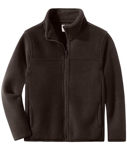 Image of Spring&Gege Youth Solid Full-Zip Polar Fleece Jacket for Children
