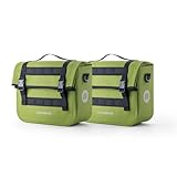 ROCKBROS(ロックブロス)パニアバッグ 自転車 リアバッグ サイドバック 自転車バック キャリアバッグ 防撥水 自転車用荷物バッグ 大容量 ショルダーバック ツーリングバッグ アウトドア用 旅行 18L 2個セット
