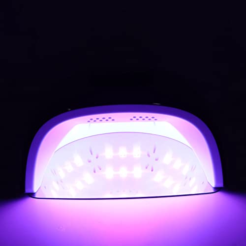Secador de Unhas UV, 45 Chips de Lâmpada 4 Engrenagens Nail Art Lâmpada 100-240V para Salão de Belez