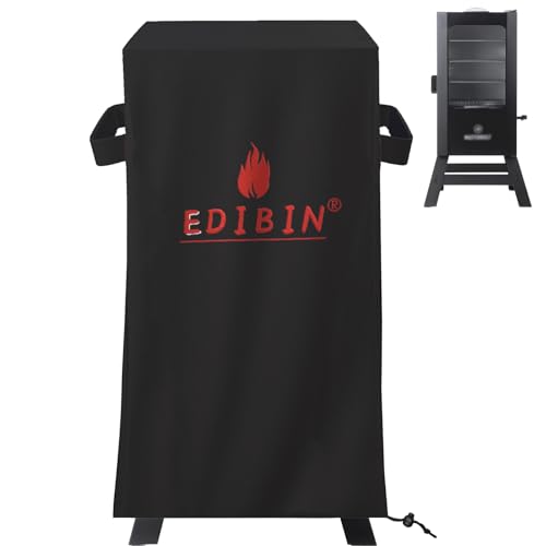 30 inch Electric Smoker Cover for Masterbuilt 30 inch Digital Electric Vertical BBQ Smoker with Leg,Heavy Duty Waterproof 30' Vertical Grill Cover for Masterbuilt MB20070421,23' W x 17' D x 39' H