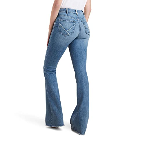 ARIAT R.E.A.L. High-Rise Annie Flare Jeans in Oakland2