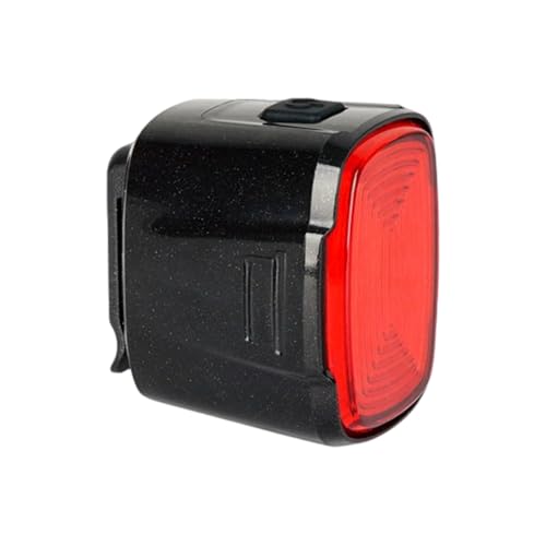 インテリジェントバイクテールランプLED警告懐中電灯サイクリングブレーキテールライトセンシング自転車リアライトロードサイクリング通勤用の耐久センシングバイクリアライト