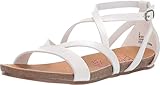 Blowfish Malibu Girls Gorgeous-k Strappy Sandal, Pearl White, 3.5 Big Kid