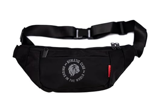 Athletic Club Bilbao Riñonera Deportiva, 32 x 14 x 5 cm, Negro, Bolsillos Impermeables | Ya disponible en tu tienda friki favorita! En mundofriki.es! Athletic Club Bilbao Riñonera Deportiva, 32 x 14 x 5 cm, Negro, Bolsillos Impermeables | Ya disponible en tu tienda friki favorita! En mundofriki.es!