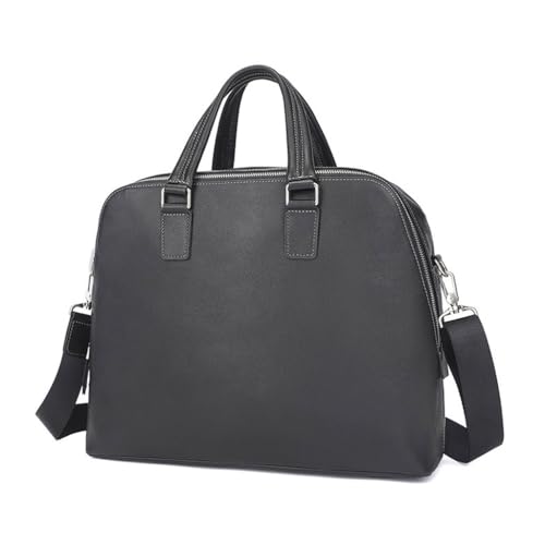 Men's handbag top layer cowhide business leather document bag business briefcase