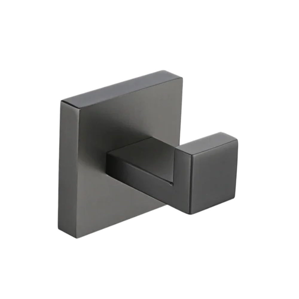 Gunmetal Stainless Steel Bathroom Accessorie Hardware Towel Rack Toilet Paper Holder Robe Hook Towel Bar,robe hook