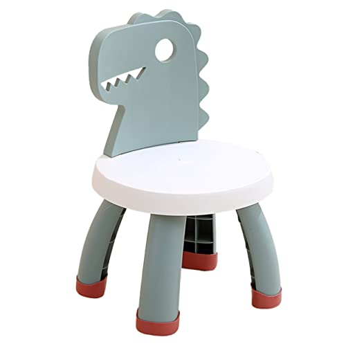 IMIKEYA Boys and Girls Chair Fall Stool School Back Seat Dino Design Preschool Classroom