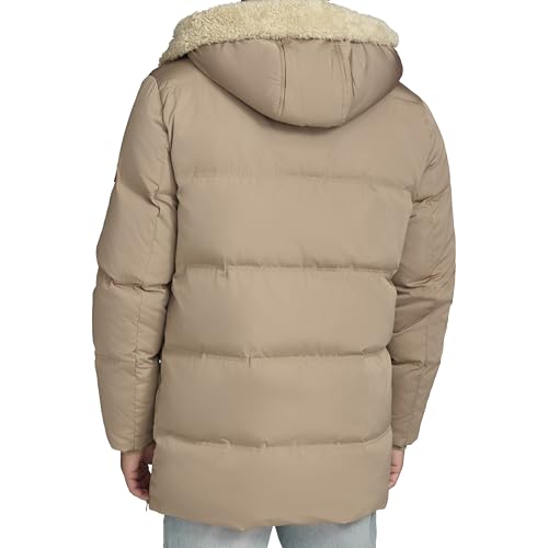 Image of Andrew Marc Men's Outerwear Mackay Faux Fur Lined Parka