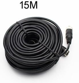 1Pc 4-Pin Extension Cable 10M /15M /20M Aviation Extension Video Cable Four Core Video Premium Cable Car Aviation Accessories (Color : 20M)