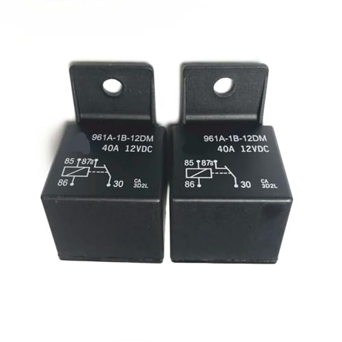 Relais 961A-1B-24DM 24V 40A haute puissance à 4 broches pour camion