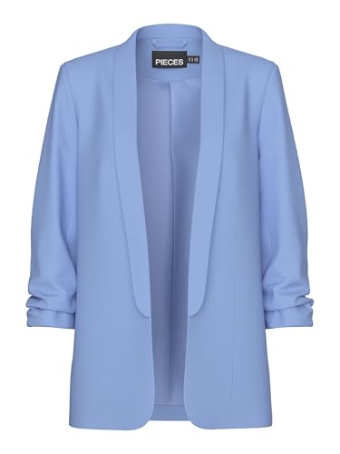 PIECES Damen Pcboss 3/4 Noos Blazer, Hydrangea, XXL