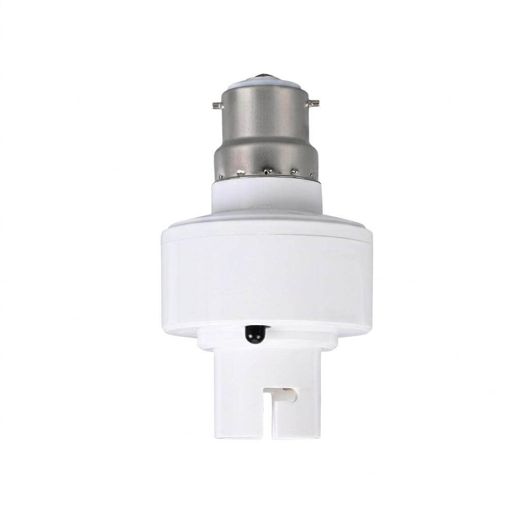 B22 Bayonet Lamp Holder, Timer Remote Flame Retardant Cap for Bedroom