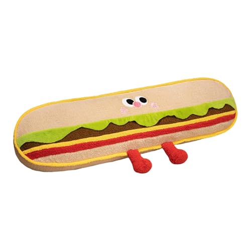 MagiDeal Coussin décoratif amusant, coussin rembourré, cadeau pour chambre à coucher, lit, siège, nourriture, peluche, pour les vacances, le canapé, le,...