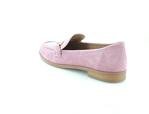 Naturalizer Womens Stevie Suede Slip On Loafers Pink 10 Wide (C,D,W) #TOP26