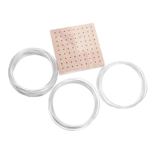 Alambre de aluminio para modelado artístico flexible y ligero con base de madera