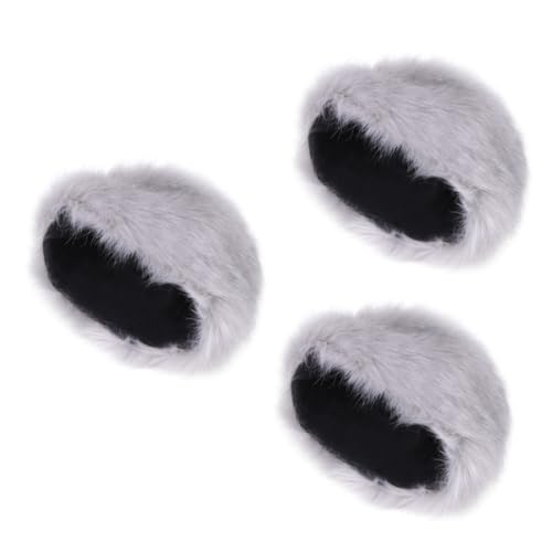 Chapeau femme chaude en peluche épaisse avec doublure douce lot de 3 pièces confortables