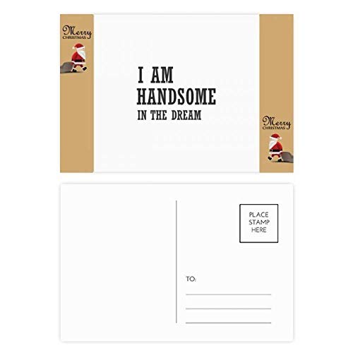 Cartes postales I Am Handsome in The Dream Santa Claus pour Noël et correspondance