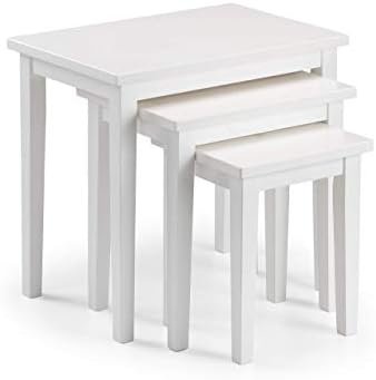 Julian Bowen Cleo Nest of Tables, Grey