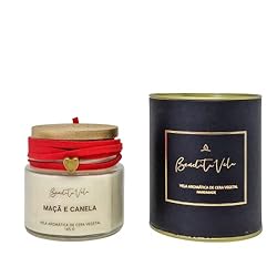 Vela Perfumada Maçã e Canela – Bendita Vela