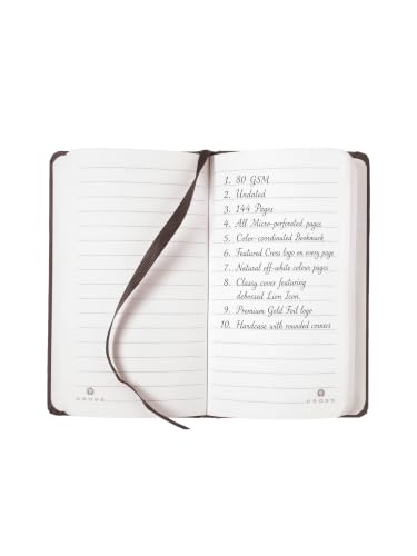 Image of Cross Gift Set | Coventry Black Lacquer BP with A6 Notebook Brown | Premium Pen Gift Sets
