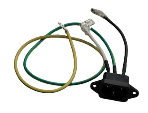 Power Socket 14AWG 019749-A Works with AFG Livestrong Vision HZ Fitness Treadmill