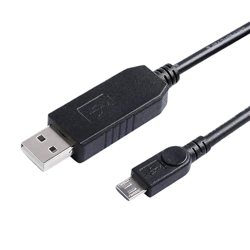 Xiusiyt Micro USB Console Cable with FT232 USB TTL Serial Adapter for Aruba WiFi 6 Wireless Access Point AP-203 AP-303 AP-344/345,1.8m/5.9ft