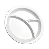 SUPVOX 用ランチトレイ 食洗機対応 電子レンジ加熱可 耐久性 仕切り付き割皿 幼児用食器 簡単清潔 お子様の食事整理に