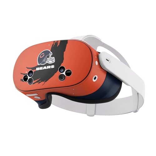 Skin Vinyle Chicago Bears Meta Quest 3S Head Case Designs Autocollant Couverture officiel