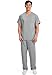 Cherokee Originals Unisex V-Neck Scrubs Shirt, Grey, X-Large