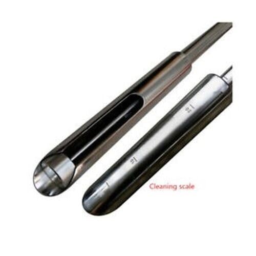 Stainless Steel Soil Sampler with Foot Pedal and Scale Thickness 3mm