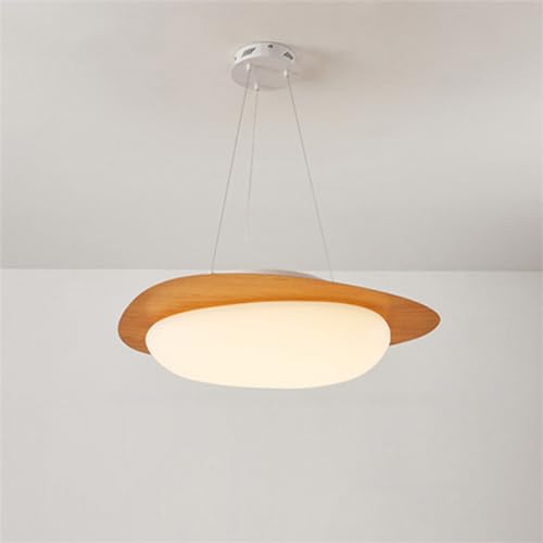 SXSHEYS Plafonnier Style Galets et rondins de Style Japonais, luminaires et lanternes scandinaves minimalistes en Bois à Grain rétro pour Chambre d'enfant,...