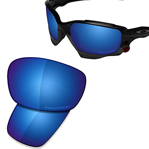 Image of SAUCER Premium Replacement Lenses & Rubber Kits for Oakley Jawbone Vented Racing Jacket (Low Bridge Fit) | UV400 Protection