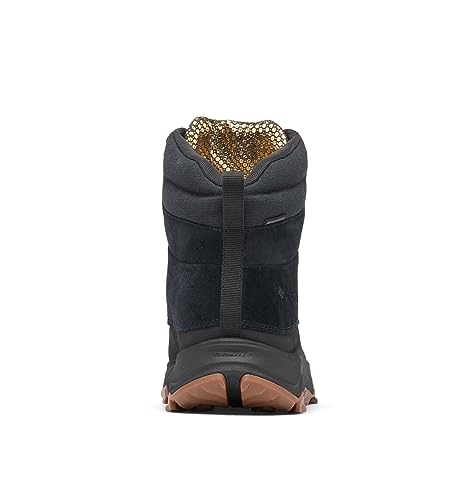 Columbia Mens Expeditionist Shield Waterproof Snow Boot, Black/Graphite, 9