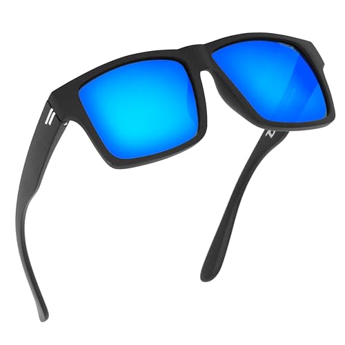 Image of TOROE Classic RANGE TR90 Frame Polarized Unbreakable Sunglasses with Hydrophobic Coated Polycarbonate AR Lenses