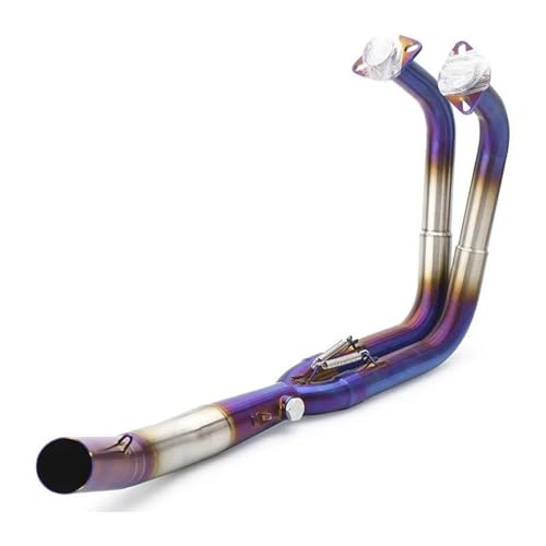 Silencieux d'échappement bleu de précision pour Kawasaki Z400