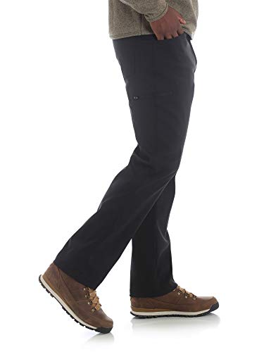 Wrangler Men's Outdoor Comfort Flex Performance Cargo Pants (Black, 42W x 32L)