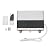 Tankless Water Heater Electric, 4000W 110V Instant Hot Water Heater on Demand with Remote Control Touch Display Screen, Water Heater Under Sink for RV Kitchen Bathroom