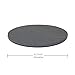 Sona Home Round Slate Coasters - 4.3 Inch Modern Coasters, Set of 6 Stone Coasters for Drinks, Cork Bottom Coasters, Black Cork Coasters, Stoneware Coasters for Coffee Table, Black Coasters