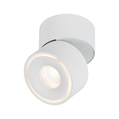 Paulmann 93373 LED Einbauleuchte Deckenleuchte Spircle 78mm incl. 1x8,0 W Warmweiß Weiß matt Aufbauleuchte Aluminium Deckenleuchte 3000 K Paulmann 93373 LED Einbauleuchte Deckenleuchte Spircle 78mm incl. 1x8,0 W Warmweiß Weiß matt Aufbauleuchte Aluminium Deckenleuchte 3000 K