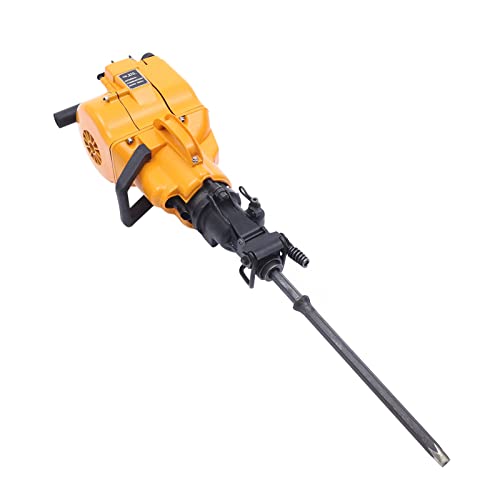 Gasoline Demolition Jack Hammer, 2-stroke Gasoline Concrete Breaker Drill, Rock Breaker Hammer, Gasoline Rock Drill, Internal Combustion Rock Drill, Gasoline Hammer Drilling Machine
