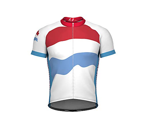 ScudoPro Luxembourg Emblem Cycling Jersey Men 2XL