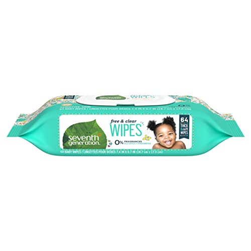 Seventh Generation Baby Wipes - Free and Clear - 64 Count by Seventh Generation