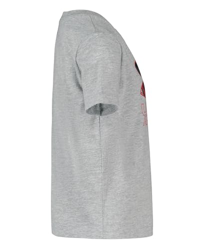 Image of Under Armour Boys' Short Sleeve Core Graphic T-Shirt, Lightweight & Breathable, Relaxed Fit