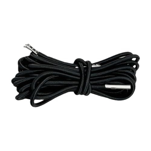 Image of 4X 0 Gravity Chair Cords Premium Elastic Cord Laces for Lawn Patio Chairs Black