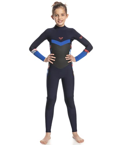 Combinaison Roxy Syncro Girl 3/2 GBS Navy Nights pour fille passionnée de surf