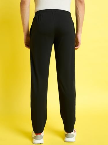 Image of bearbrother Men's Regular Fit Solid Trackpants