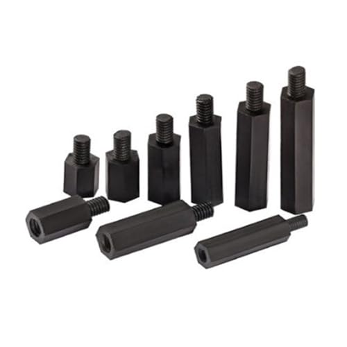 20-50 IXXiCX^hIt M2 M2.5 M3 M4 M5 * L + 6  Pcb iCX^hItXy[T[vX`bNԊulW(Black,M2 50pcs)