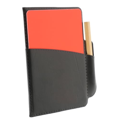 Set 1 tarjetas roja y amarilla para árbitro de fútbol miniatura 1