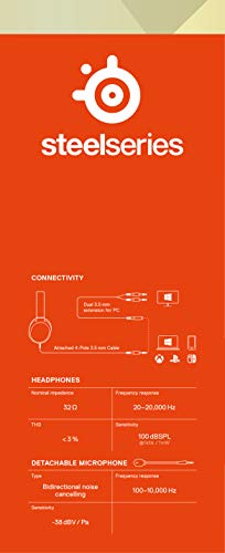 Arctis 1 Compatibile con tutte le piattaforme, Microfono ClearCast rimovibile, Per PC, PS5, PS4, Xbox, Nintendo Switch, Cellulare - Cuffia gaming - Immagine 15